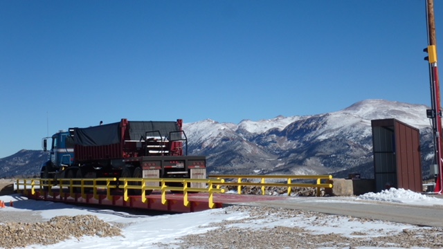 Truck Scale at 10,500 Feet!